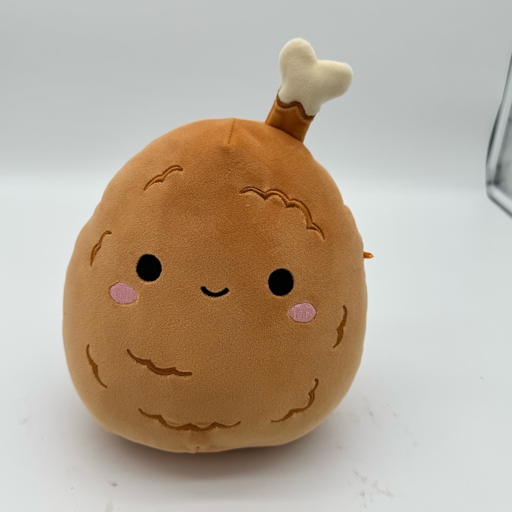 Squishmallow Oksana the Turkey Leg Chicken Drumstick Wing Food Plush
